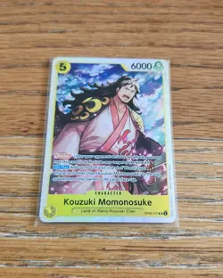 Kouzuki Momonosuke OP06-107 English SR Wings of the Captain One Piece Card Game - Image 2