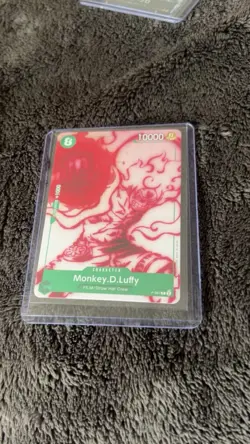 One Piece Monkey D Luffy P-061 Promo Card Mint NM Condition - Image 1