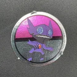 Sableye Pokemon Paper Ginpika Medal Card Nintendo Japanese Rare TCG S206-74 - Image 3
