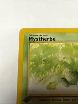 2000 1st Ed French ODDISH Mystherbe 63/82 LP Team Rocket Wizards Pokemon Card - Image 2