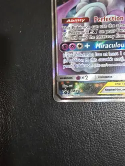 Pokemon TCG Mewtwo & Mew GX Tag Team Holo Card - Image 2
