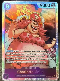 OP08-069 Charlotte LinLin SR - One Piece Card Game TCG Two Legends English NM/M - Image 1