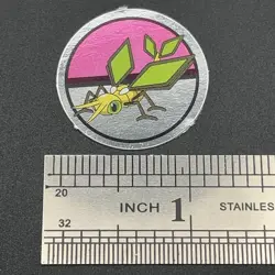 Vibrava Pokemon Paper Ginpika Medal Card Nintendo Japanese Rare TCG S206-71 - Image 2