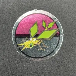 Vibrava Pokemon Paper Ginpika Medal Card Nintendo Japanese Rare TCG S206-71 - Image 3