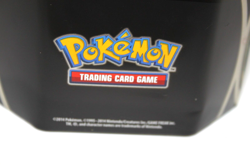 Pokemon Trading Card Game Storage Box Tin Metal Case Salamencel Empty No Cards - Image 5