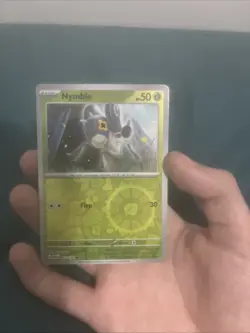 Pokemon TCG SV-Paradox Rift Nymble #14/182 Common Reverse Holo Card - Image 3