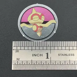 Baltoy Pokemon Paper Ginpika Medal Card Nintendo Japanese Rare TCG S206-70 - Image 2