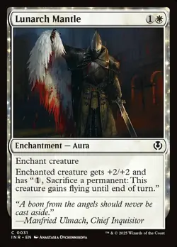 x1 Lunarch Mantle - Innistrad Remastered - NM - MTG - Image 1