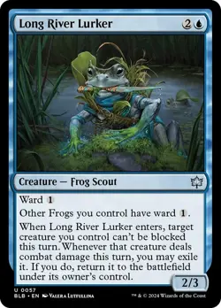 x1 Long River Lurker - Bloomburrow - NM - MTG - Image 1