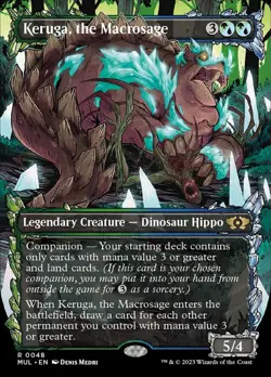 x1 Keruga, the Macrosage - March of the Machines: Multiverse Legends - NM - MTG - Image 1