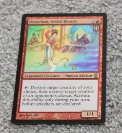 MTG Foil 1X Diaochan, Artful Beauty X1 Commander's Arsenal Magic - SP/NM - Image 1