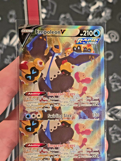 Empoleon V Full Art - Pokemon Sword & Shield - Battle Styles 146/163 NM - Image 2