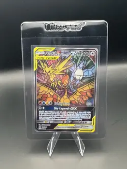 Pokemon TCG Moltres & Zapdos & Articuno Black Star Promo SM210 Hidden Fates - Image 1