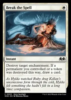 x1 Break the Spell - Foil - Wilds of Eldraine - NM - MTG - Image 1