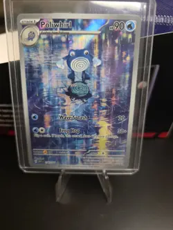 Pokemon TCG Poliwhirl 176/165 Scarlet & Violet 151 Illustration Rare NM - Image 1