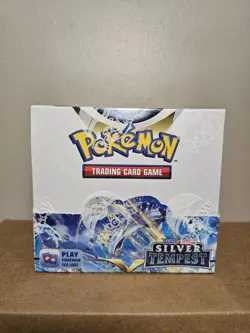 Pokemon Sword & Shield Silver Tempest Booster Box 36 Packs Factory Sealed - Image 1