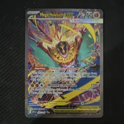 Pokemon Company Mega Hawlucha EX 283/217 Secret Rare Full Art Holo - Image 1