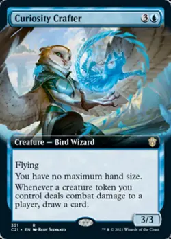 Curiosity Crafter (Extended) [Commander 2021] Magic MTG - Image 1