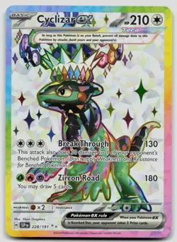 Cyclizar ex 228/191 Surging Sparks Pokemon NM - Image 1