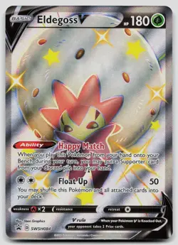 Eldegoss V SWSH084 Sword & Shield Promo Pokemon NM - Image 1