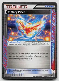Victory Piece 130/135 Plasma Storm Pokemon MP - Image 1