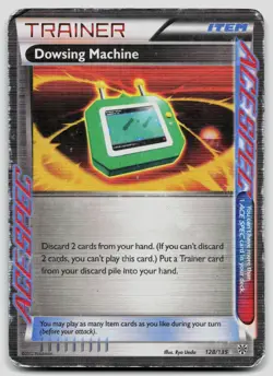 Dowsing Machine 128/135 Plasma Storm Holo Pokemon HP - Image 1