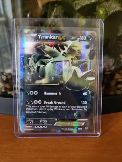 Pokemon TCG - Tyranitar EX - 42/98 - Ancient Origins - MP Ultra Rare (2015) - Image 2