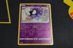 POKEMON SWORD & SHIELD REVERSE HOLO GASTLY 083/202 NM/MINT PACK FRESH - Image 1