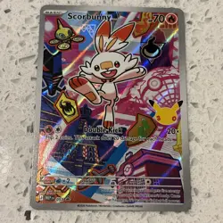 Scorbunny 053 First Partner Series 2 Promo Holo English Pokemon TCG - Image 1
