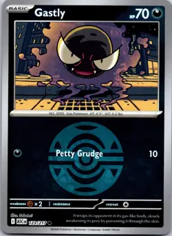 Gastly (Dusk Ball) 123/217 Common Ascended Heroes Pokemon Reverse Holo Near Mint - Image 1