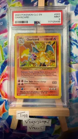 Charizard 003/034 Trading Card Game Classic Holo - PSA 9 - Image 1