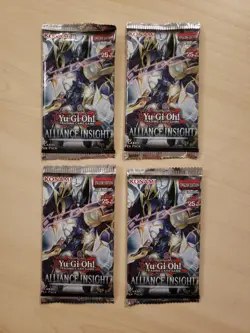 Yu-Gi-Oh! Alliance Insight Booster Pack 1st Edition English Factory Sealed X4 - Image 1