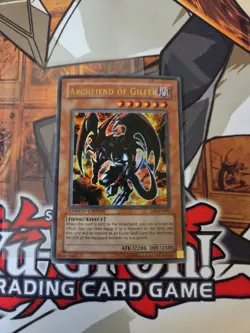 YUGIOH ARCHFIEND OF GILFER JMP-EN003 ULTRA LIMITED ED NM - Image 2