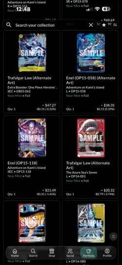 Bandai One Piece Card Game lot - Image 2