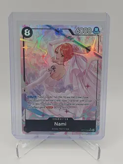 Nami OP15-086 (Alt Art) SR Adventure on Kami's Island NM English One Piece - Image 1