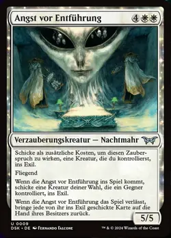 x1 Fear of Abduction - Duskmourn: House of Horror - NM - MTG - Image 1