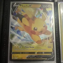 Pikachu V SWSH285 SWSH: Sword & Shield Promo Cards Holo English 200 HP - Image 1