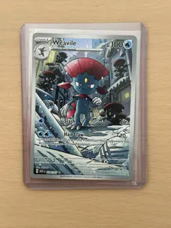 Weavile 228/217 Illustration Rare Ascended Heroes Pokemon NM Tcg Card - Image 1