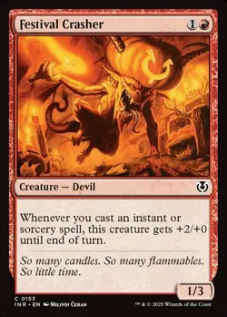 x1 Festival Crasher - Innistrad Remastered - NM - MTG - Image 1
