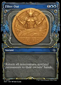 x1 Filter Out - Showcase - March of the Machines: The Aftermath - NM - MTG - Image 1