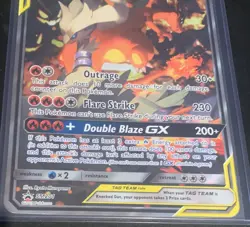 Reshiram & Charizard GX SM201 JUMBO Cards Holo LP - Image 4