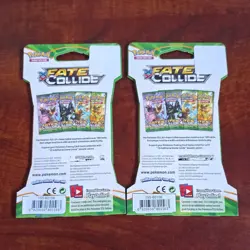 Pokemon TCG XY Fates Collide Booster Packs 10 Cards Each English Lot 2 - Image 2