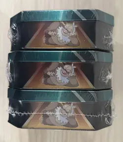 3 TIN LOT Darkrai 2024 Pokemon TCG Tin Brand New Sealed - Image 4