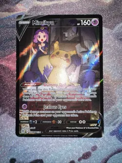 Mimikyu V TG16/TG30 V Rare Brilliant Stars Trainer Gallery Pokemon Card NM/Mint - Image 2