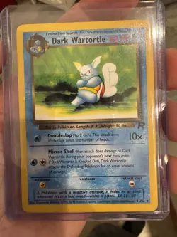 Dark Wartortle 46/82 - Team Rocket Pokemon LP 322 - Image 1