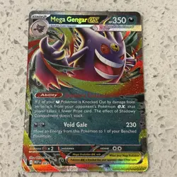 2026 Pokemon - Mega Evoluton Black Star Promo Tin Mega Gengar ex #73 NM - Image 1
