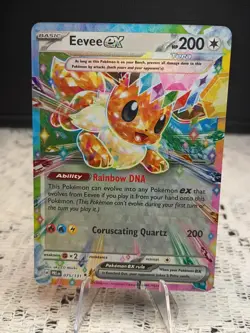 Eevee ex 075/131 Prismatic Evolutions Double Rare Holo Pokemon TCG NM - Image 1