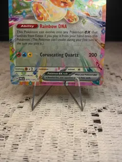 Eevee ex 075/131 Prismatic Evolutions Double Rare Holo Pokemon TCG NM - Image 2