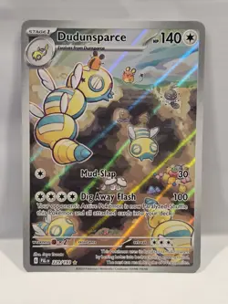 Pokemon TCG Dudunsparce 229/193 Sv02 Paldea Evolved Holo Illus Rare Eng HP 140 - Image 1