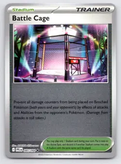 Pokemon Battle Cage Phantasmal Flames PFL REVERSE HOLO UC 085/094 NM - Image 1